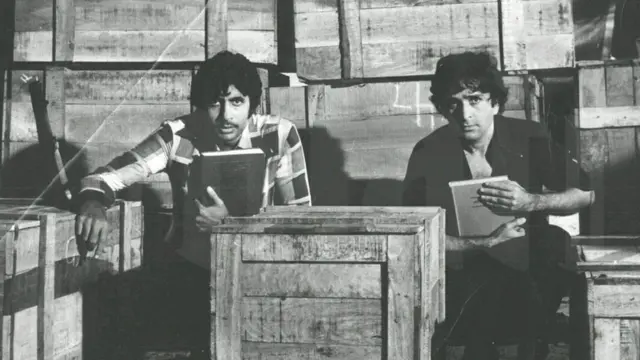 अमिताभ बच्चन के साथ शशि कपूर