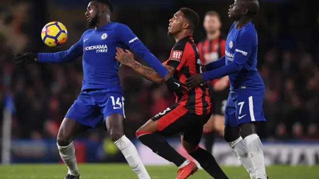 Chelsea ninu ifẹsẹwọnsẹ pelu Bournemouth
