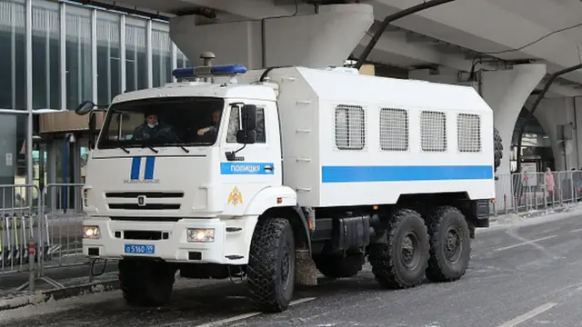 Автозак у Внукова