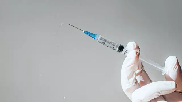 A syringe