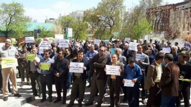 تجمع معلمان در همدان