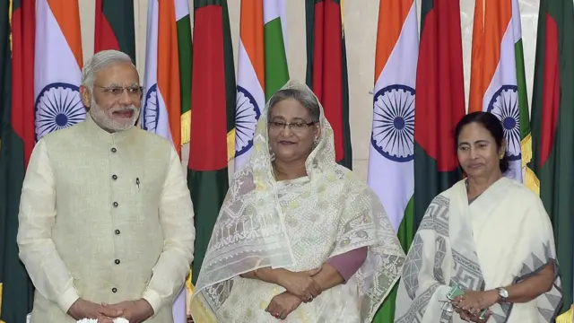 नरेंद्र मोदी और शेख हसीना