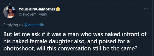 "Ghanaian actress Akuapem" [Cardi B and Akuapem Poloo]