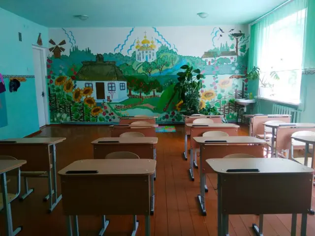 Перший клас в одній зі шкіл Чернігова