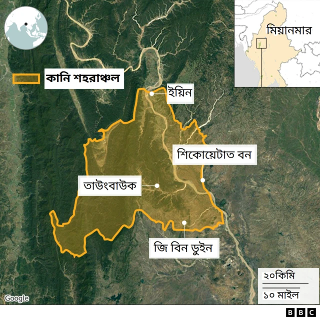 মিয়ানমারে যেসব স্থানে গণহত্যার প্রমাণ পেয়েছে বিবিসি।