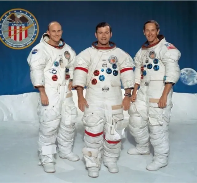 अपोलो-16 मध्ये सहभागी झालेले अंतराळवीर