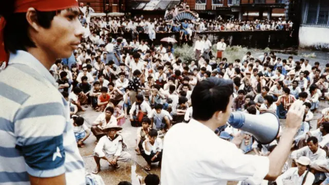 Протесты в Бирме в 1988 году