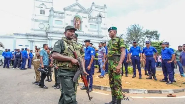 શ્રીલંકામાં બ્લાસ્ટ