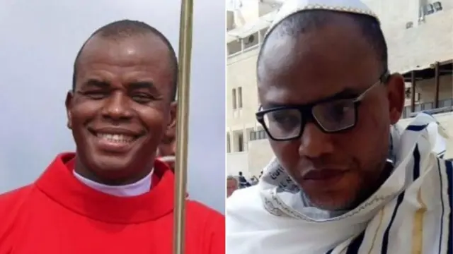Fr Ejike Mbaka na Nnamdi Kanu