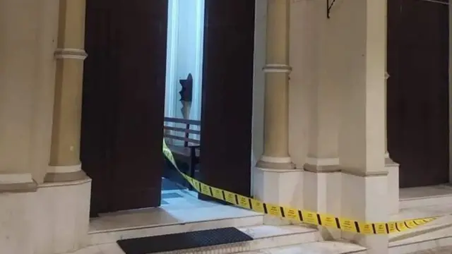 All Saint's Church Borella bomb