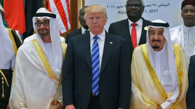 ترامب والملك سلمان