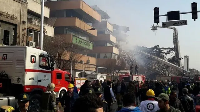 آتش سوزی پلاسکو