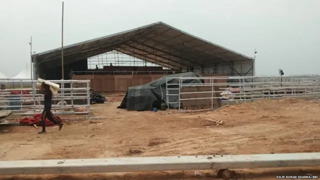 इसी स्थल पर पीएम मोदी का कार्यक्रम होना है.