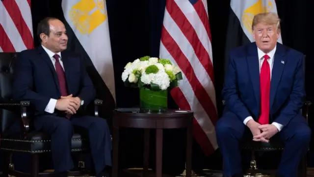 ترامب التقى السيسي على هامش اجتماعات الجمعية العامة للأمم المتحدة في نيويورك