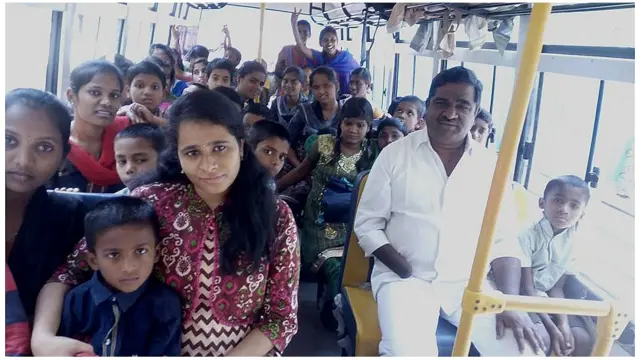 పిల్లలతో ఇన్నారెడ్డి