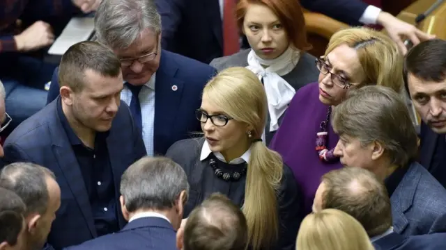 Юлія Тимошенко у парламенті