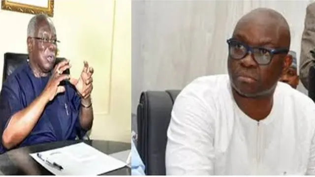 Olabode George ati Ayodele Fayose