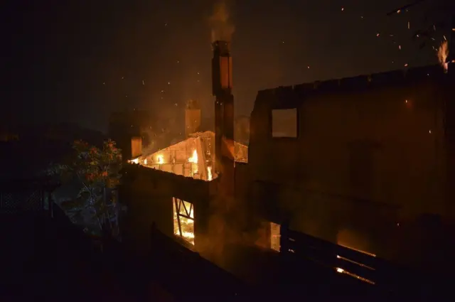 الحرائق المدمرة في "أتيكا" اليونانية