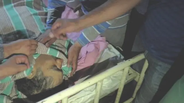 શુજાત બુખારીનો મૃતદેહ