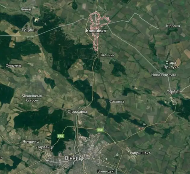 калинівка пожежа