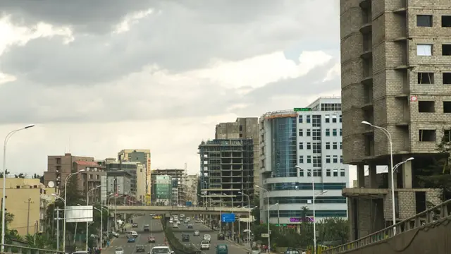 የአዲስ አበባ ከፊል ገፅታ