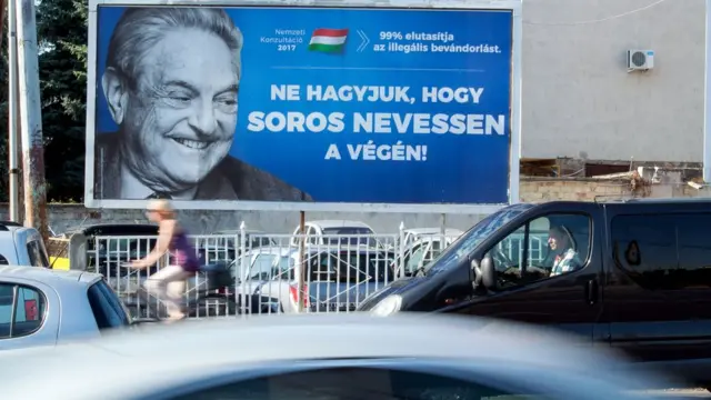 George Soros afişi