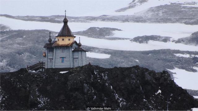 Igreja ortodoxa russa na Antártica