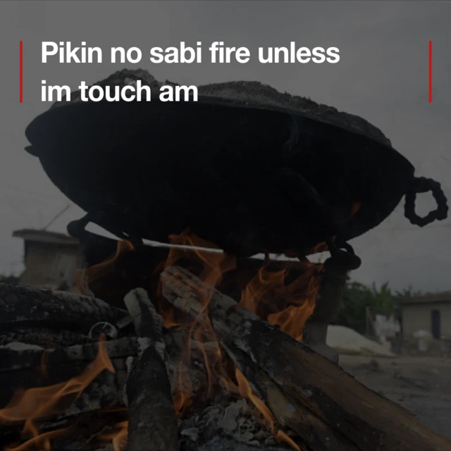 Rough Coin say make you use dis proverb hold bodi