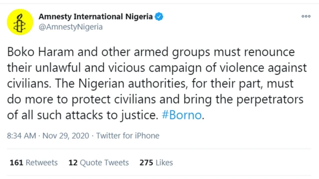 Boko Haram attack: Borno Rice farmers murder, village victims of decapitation