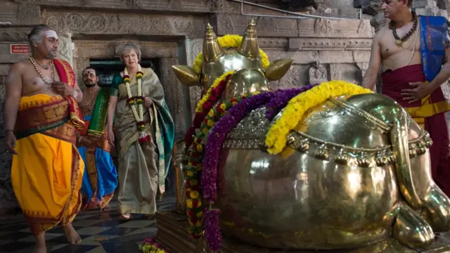 ब्रिटेन की प्रधानमंत्री टरीज़ा में