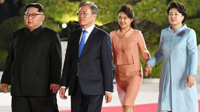 कोरियाली नेताहरू