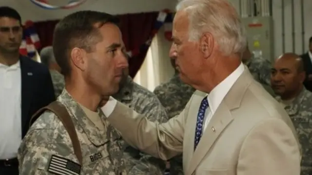 Biden com Beau em 2009