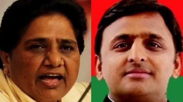 मायावती, अखिलेश