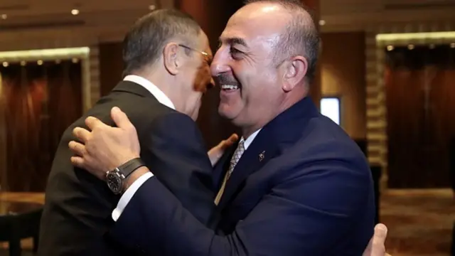 Dışişleri Bakanı Çavuşoğlu ve Rus mevkidaşı Lavrov