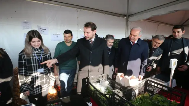 Albayrak, tanzim satış noktasında