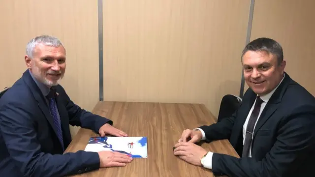 З "главою ЛНР" Леонідом Пасічником