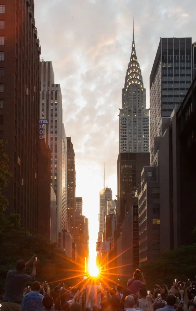 New York, Manhattanhenge