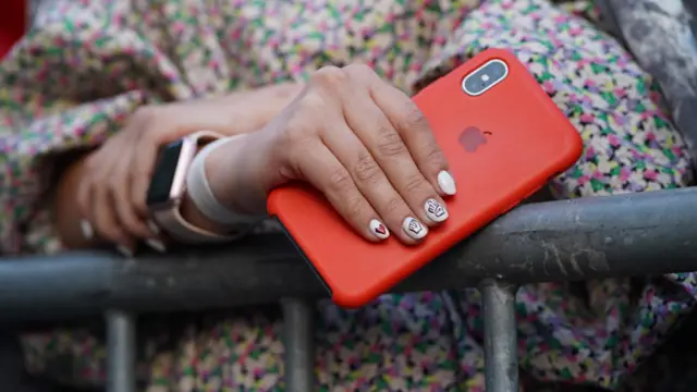 Участница митинга Тихановской