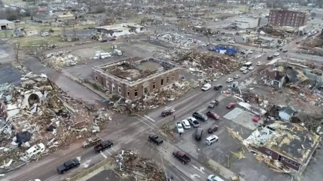 Vista aérea de Mayfield