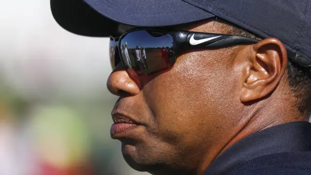 El golfista estadounidense Tiger Woods