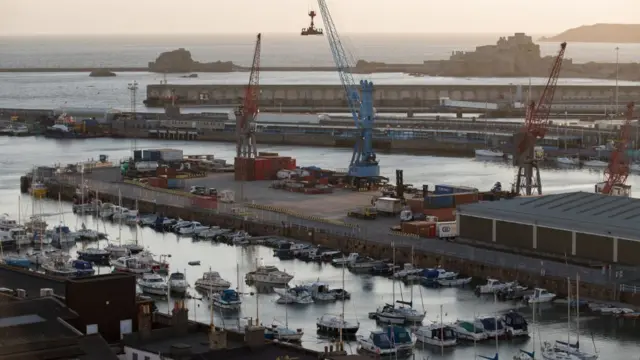 St Helier Port on 12 April 2017
