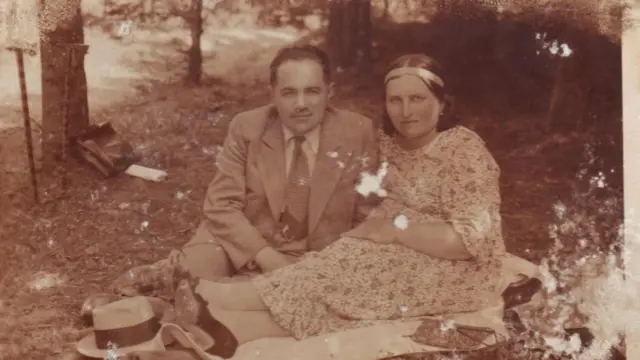 Иван Тиктор с женой Марией