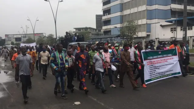 NLC Strike 2021: Nigeria Labour Congress [NLC] 'minimum Wage Protest ...