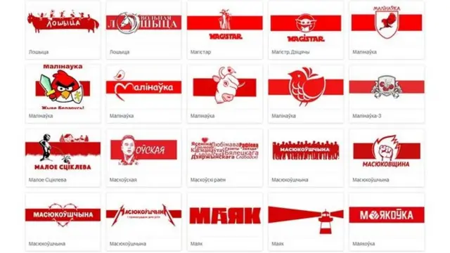 Флаги районов