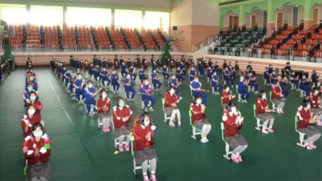 شمالی کوریائی بچے