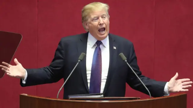 ڈونلڈ ٹرمپ، جنوبی کوریا