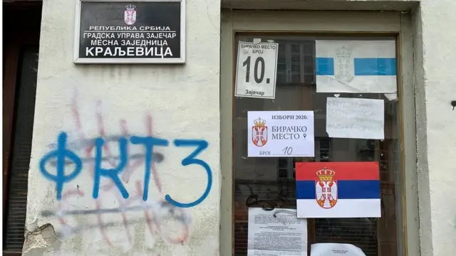 Jedno od biračkih mesta u Zaječaru