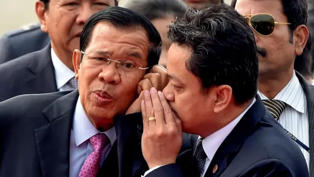 कंबोडिया के प्रधानमंत्री हुन सेन