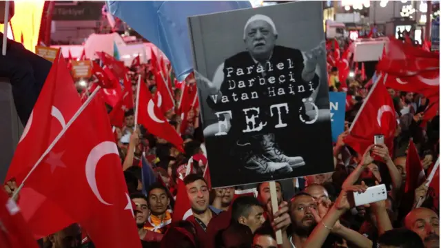 Fethullah Gülen karşıtı eylem