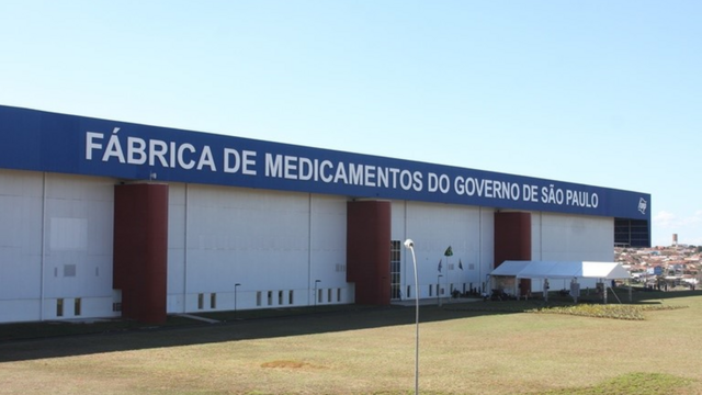 Fachada da Fábricagiga sena quinaMedicamentos do Estadogiga sena quinaSão Paulo